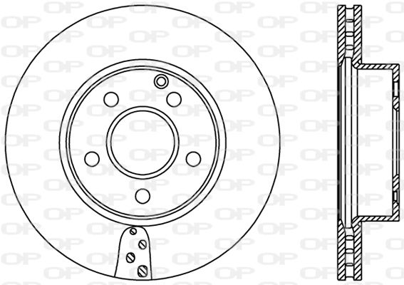 OPEN PARTS Bremžu diski BDR2391.20